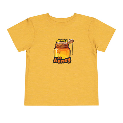 Sweet As Honey - Unisex Toddler/Kid - Front Print on Light & Dark Tees👕