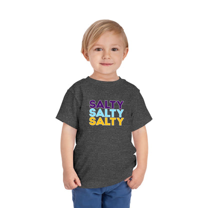 Salty Lil' Stinker - Unisex Toddler/Kid  - Front & Back Print on Light & Dark Tees👕
