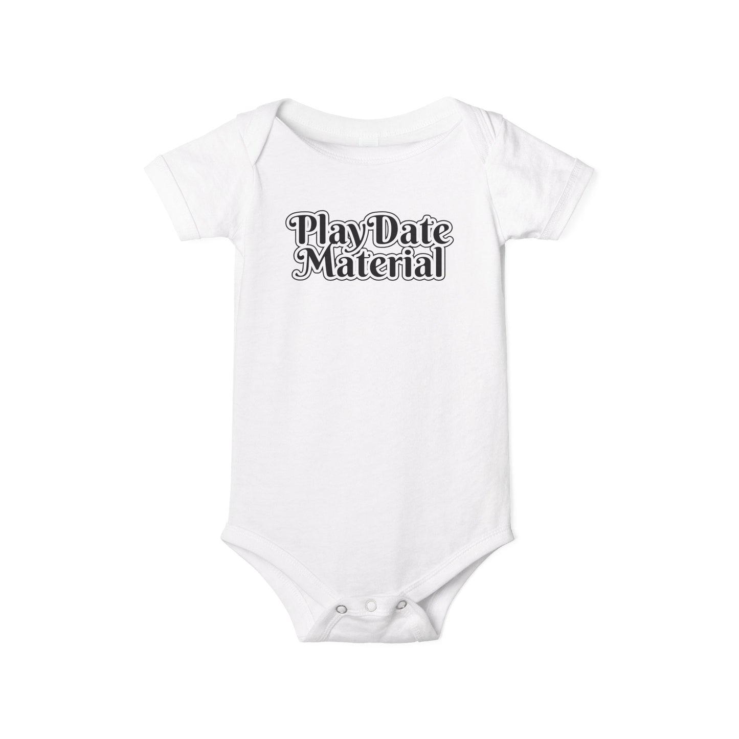 Play Date Material - Unisex Baby - on Light & Dark Onsies👕