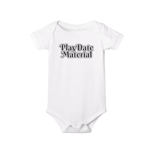 Play Date Material - Unisex Baby - on Light & Dark Onsies👕