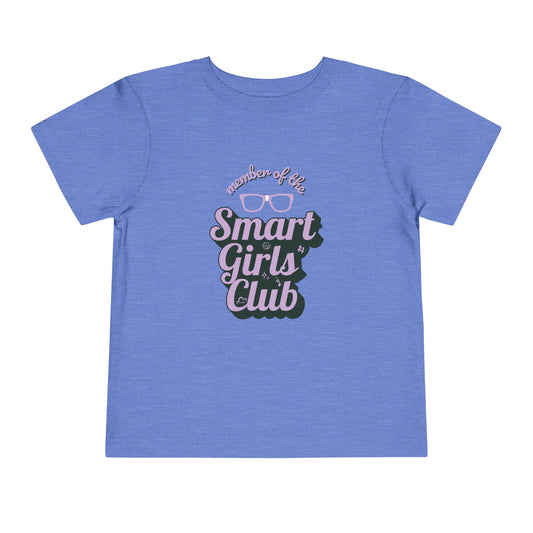 Smart Girls Club - Unisex Toddler/Kid - Front  Print on Light & Dark Tees 👕