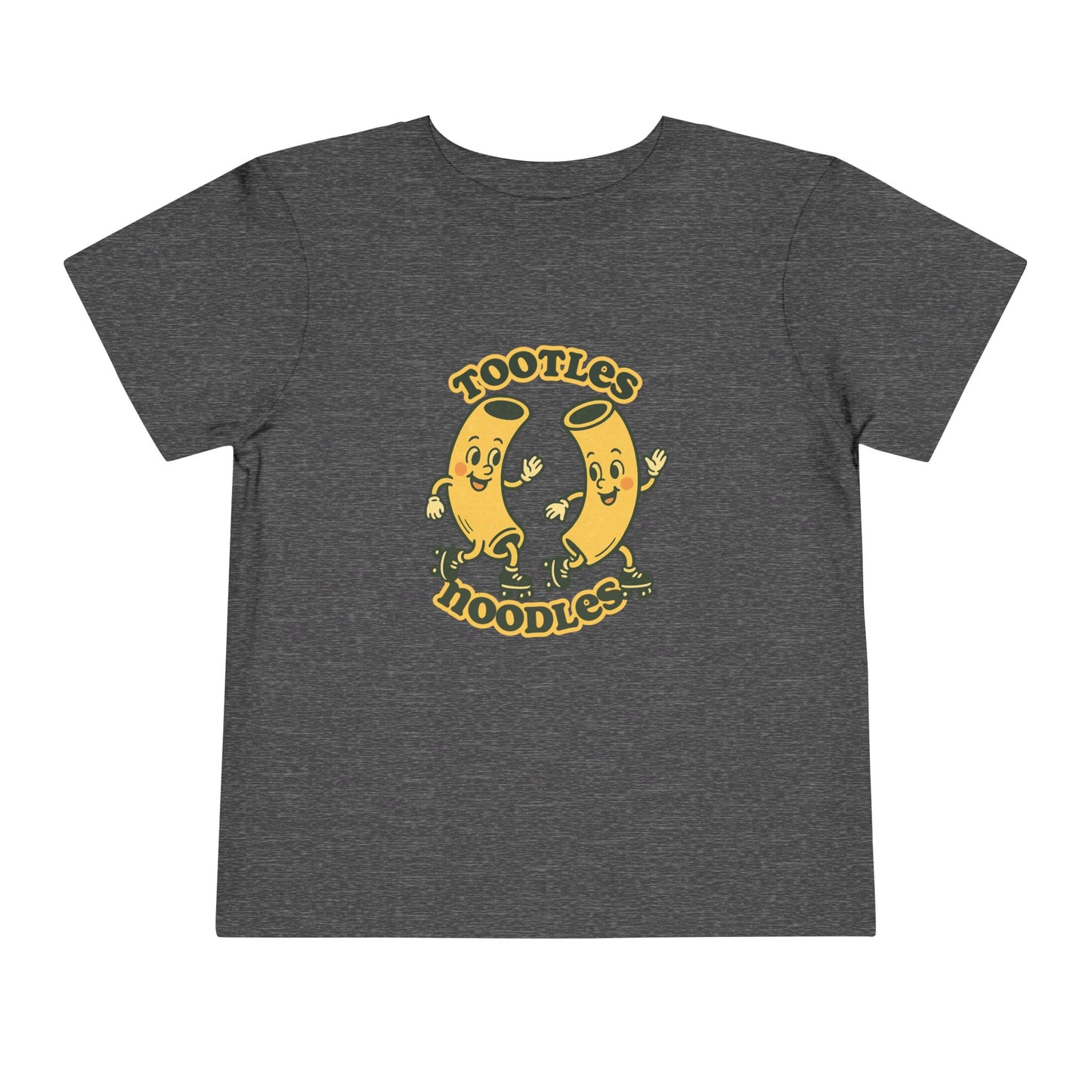 Tootles Noodles - Unisex Toddler/Kid - Front  Print on Light & Dark Tees 👕