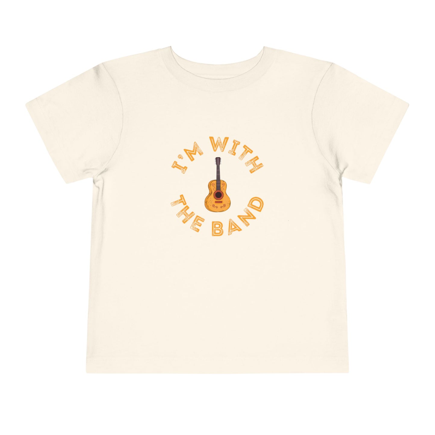 With The Band - Unisex Toddler/Kid - Front & Back Print on Light & Dark Tees👕