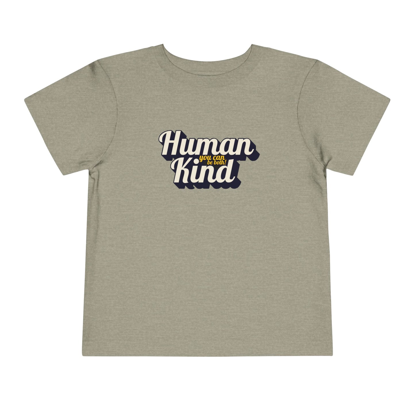 Human Kind - Unisex Toddler/Kid - Front Print on Light & Dark Tees👕