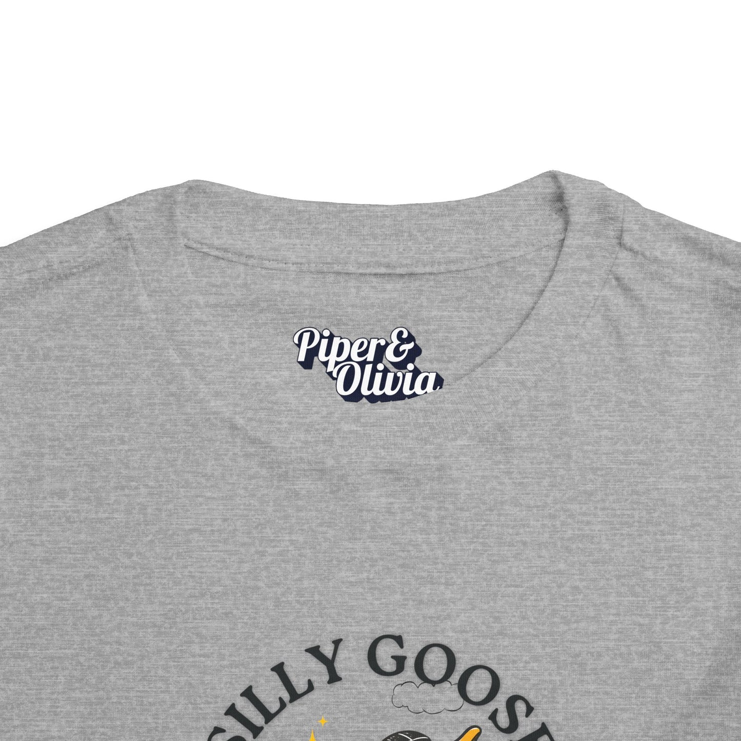 Silly Goose - Unisex Toddler/Kid - Front Print on Light & Dark Tees 👕