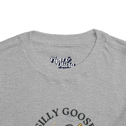 Silly Goose - Unisex Toddler/Kid - Front Print on Light & Dark Tees 👕