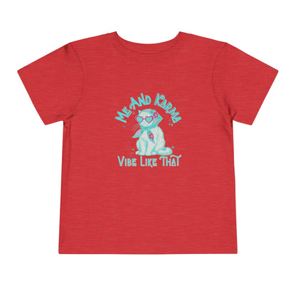 Karma Vibe - Toddler Unisex - Front Print on Light & Dark Tees👕