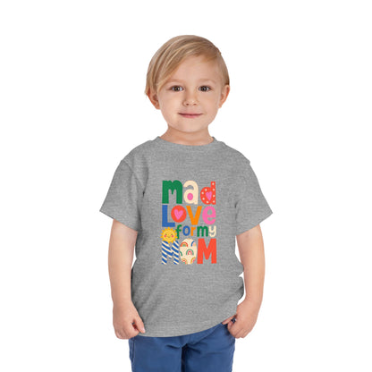 Mad Mom Love - Unisex Toddler/Kid - Front  Print on Light & Dark Tees 👕