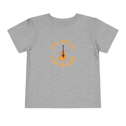 With The Band - Unisex Toddler/Kid - Front & Back Print on Light & Dark Tees👕