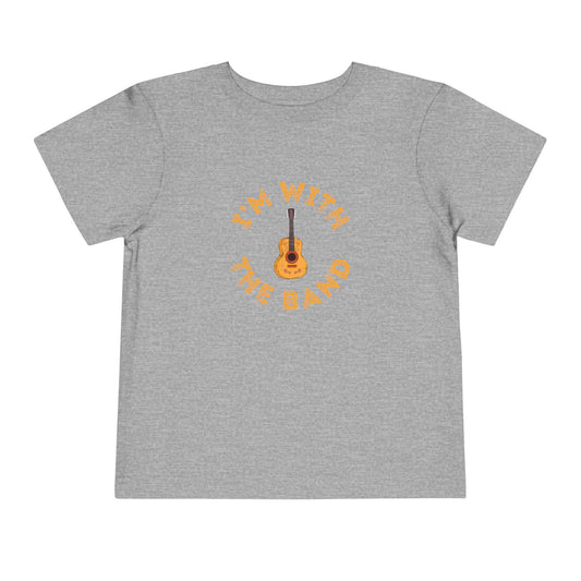 With The Band - Unisex Toddler/Kid - Front & Back Print on Light & Dark Tees👕