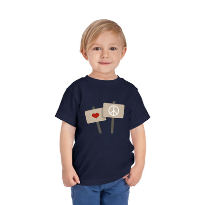 Little Hearts - Unisex Toddler/Kids - Front & Back Print on Light & Dark Tees👕