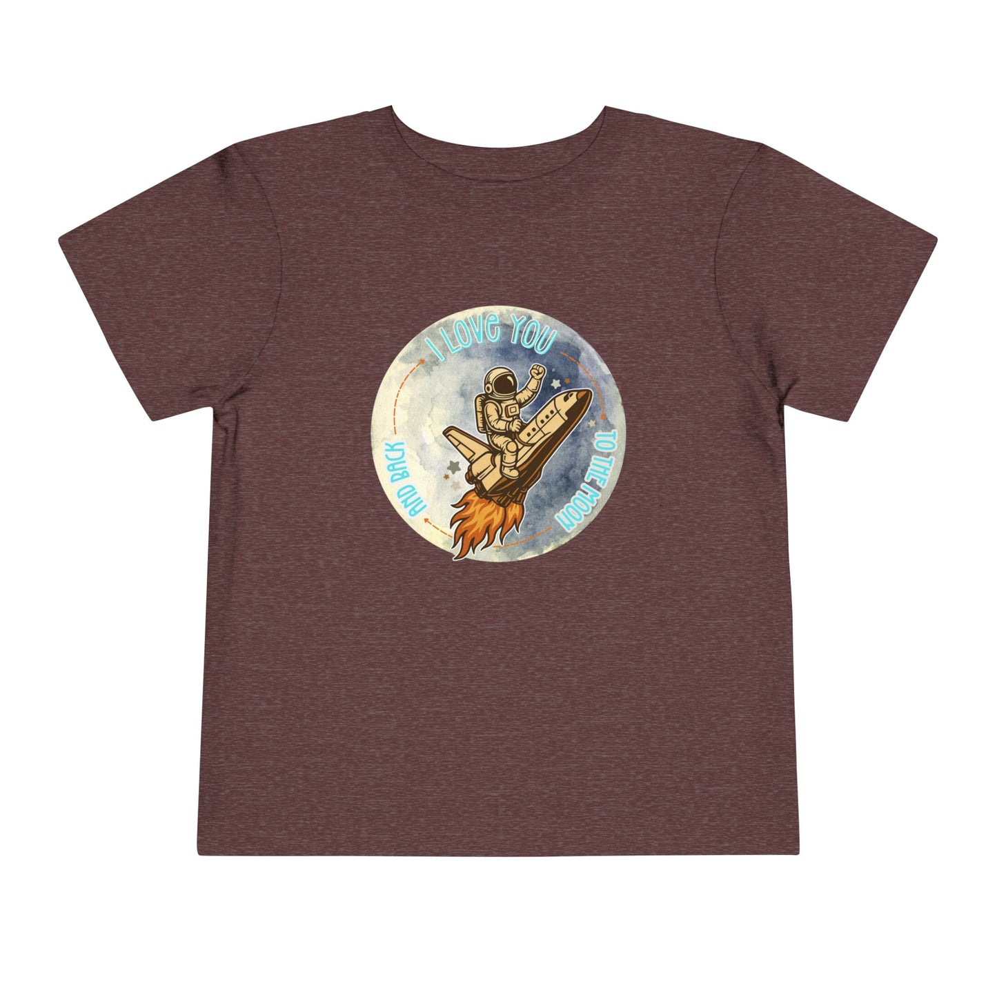 To The Moon - Unisex Toddler/Kid - Front  Print on Light & Dark Tees 👕