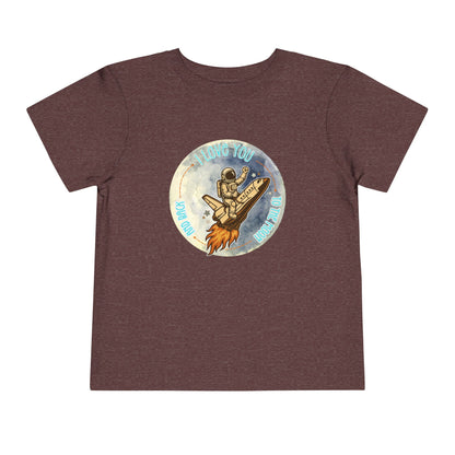 To The Moon - Unisex Toddler/Kid - Front  Print on Light & Dark Tees 👕