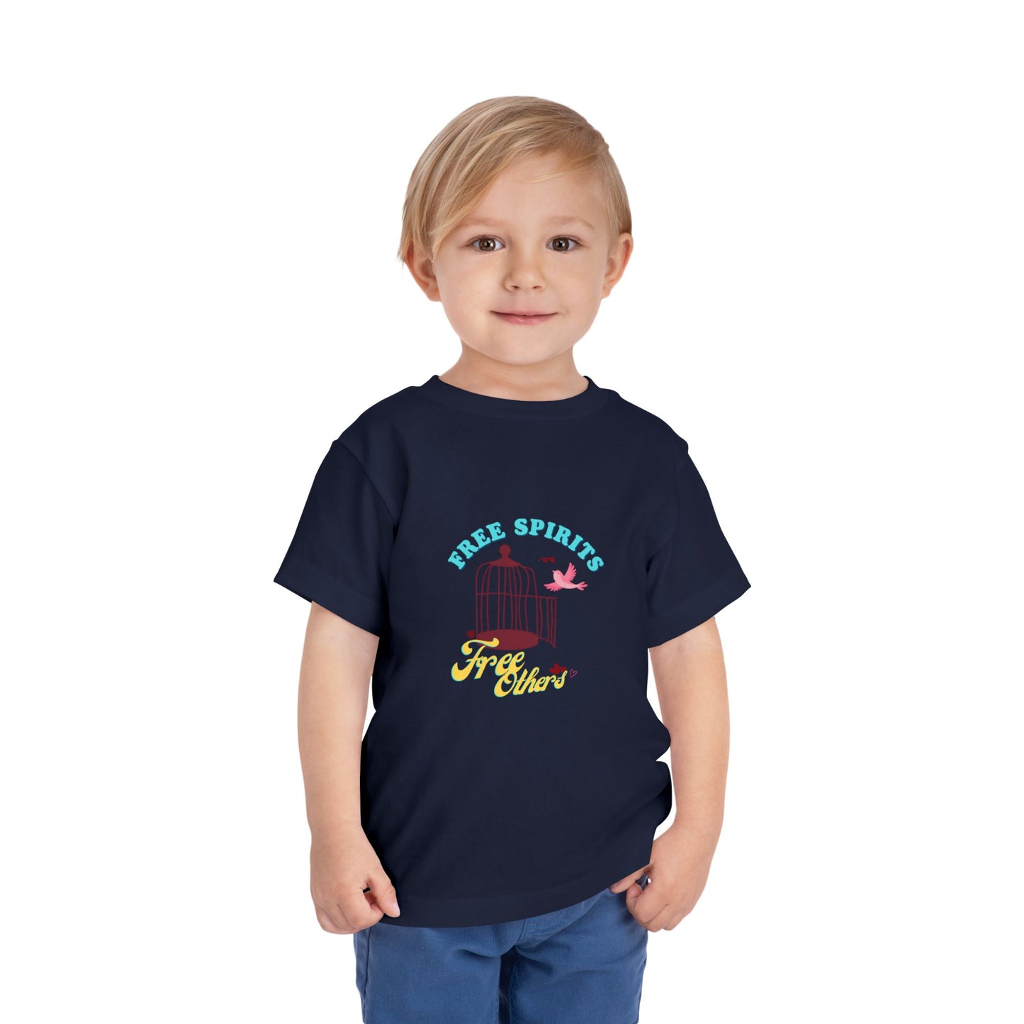 Free Spirits - Toddler Unisex - Front Print on Light & Dark Tees👕