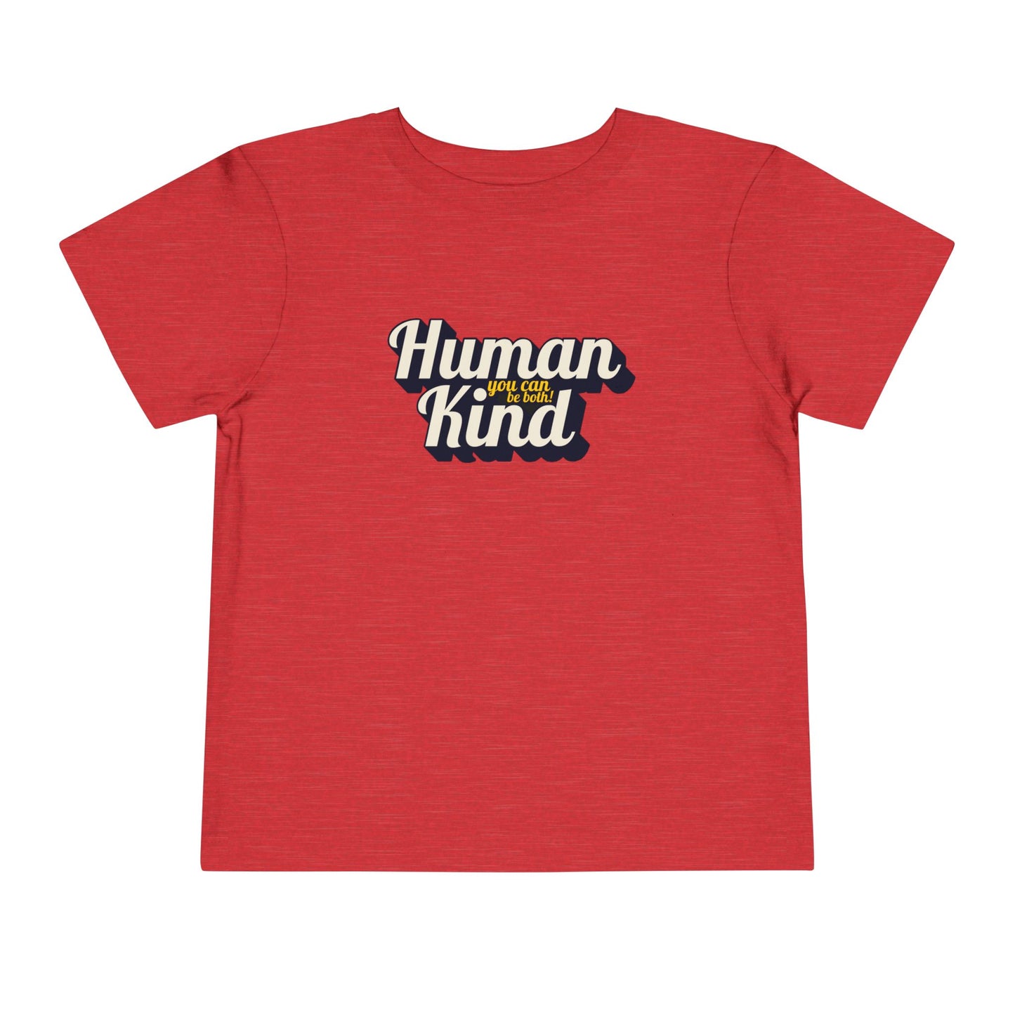 Human Kind - Unisex Toddler/Kid - Front Print on Light & Dark Tees👕