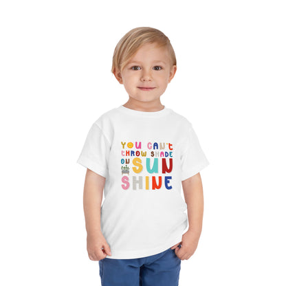 Can't Throw Shade - Front Print on Light & Dark Tees 👕
