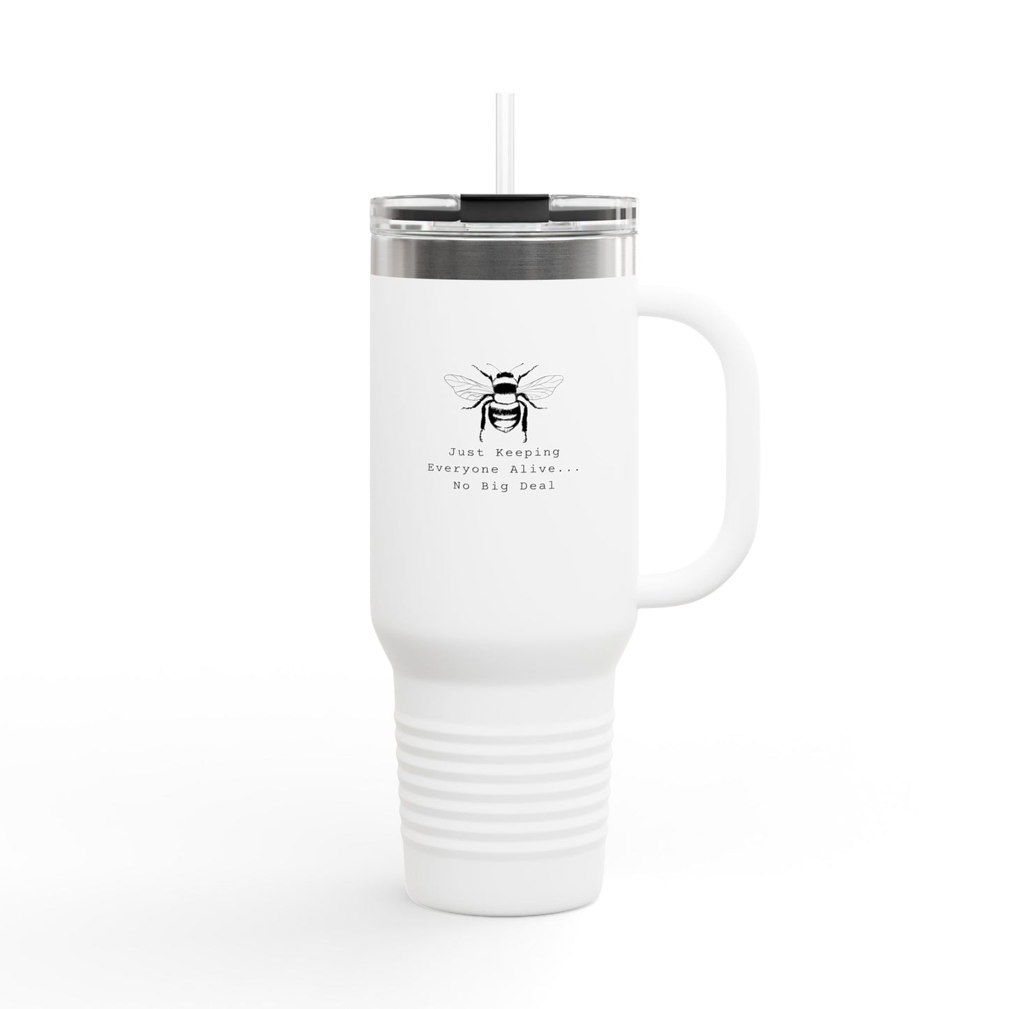 Queen Keeping Everyone Alive - Insulated Travel Mug