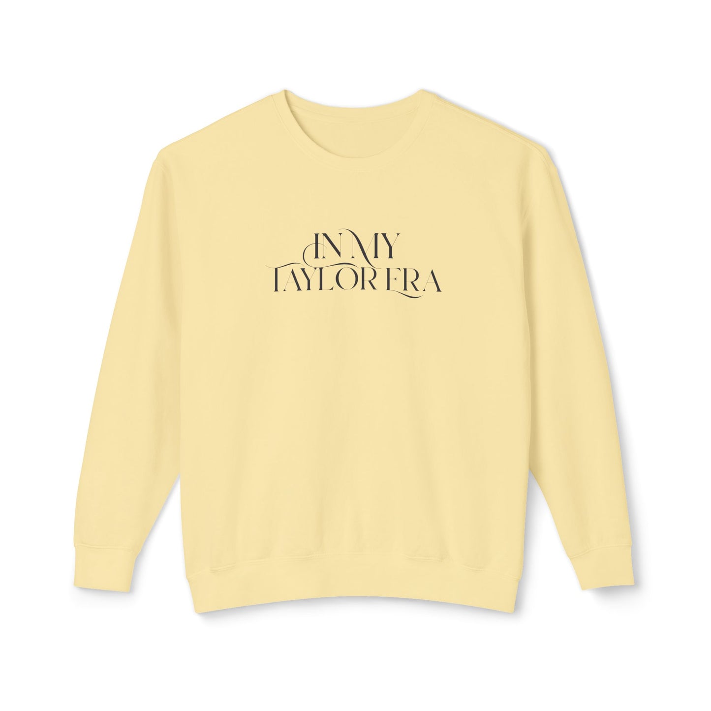 Taylor Era - Unisex - On Dark Lightweight Crewneck Sweatshirt 👕