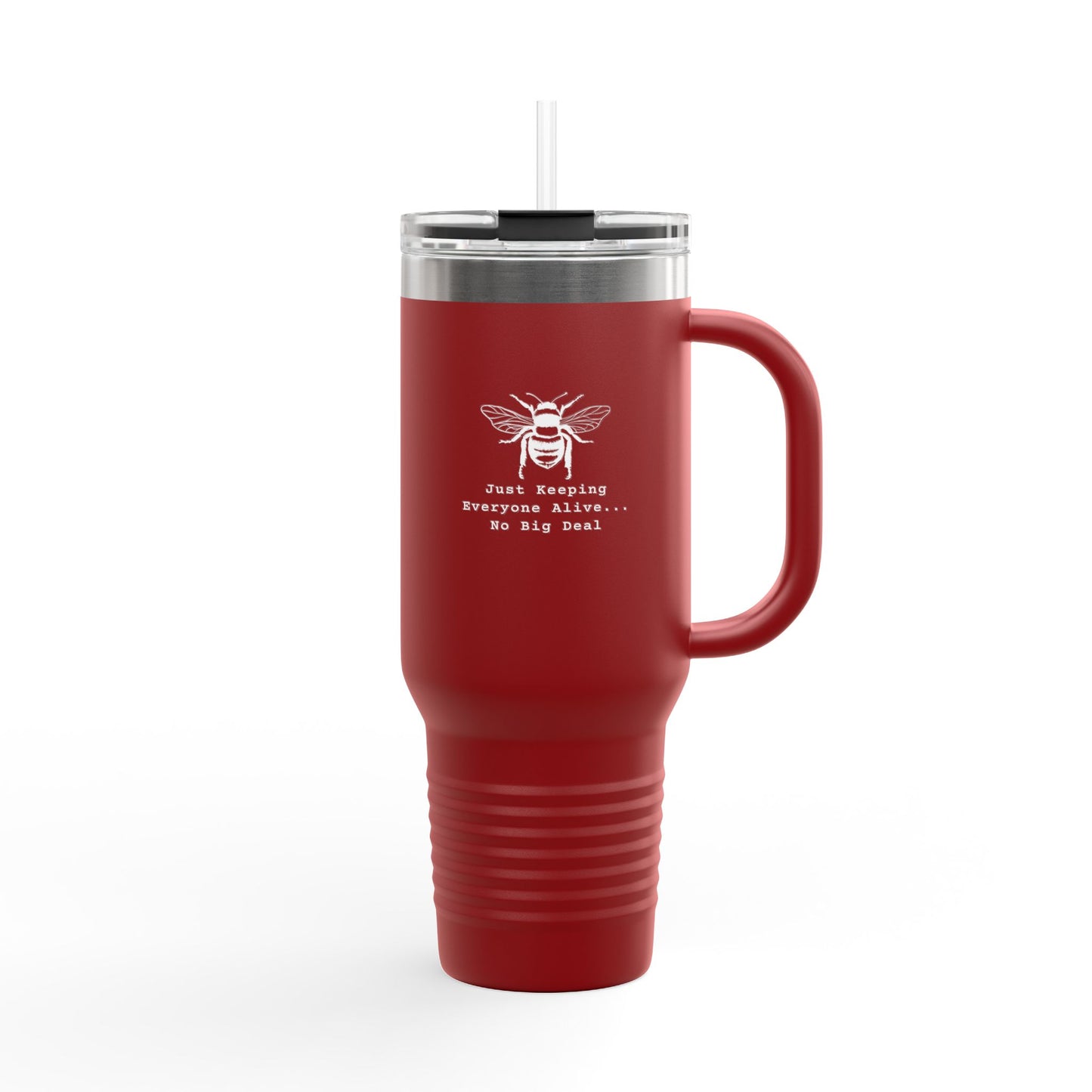 Queen Keeping Everyone Alive - Insulated Travel Mug