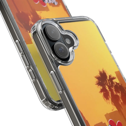 Love 4 Los Angeles  - Phone Case - Clear Cases with Sunset Design📱