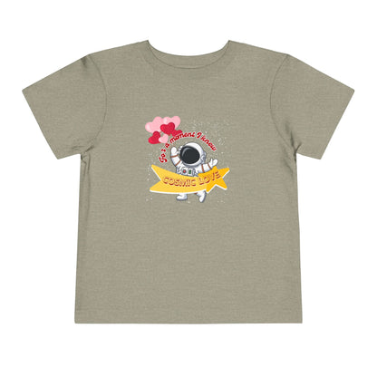 Cosmic Love - Unisex Toddler/Kid - Front Print on Light & Dark Tees👕