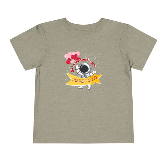 Cosmic Love - Unisex Toddler/Kid - Front Print on Light & Dark Tees👕