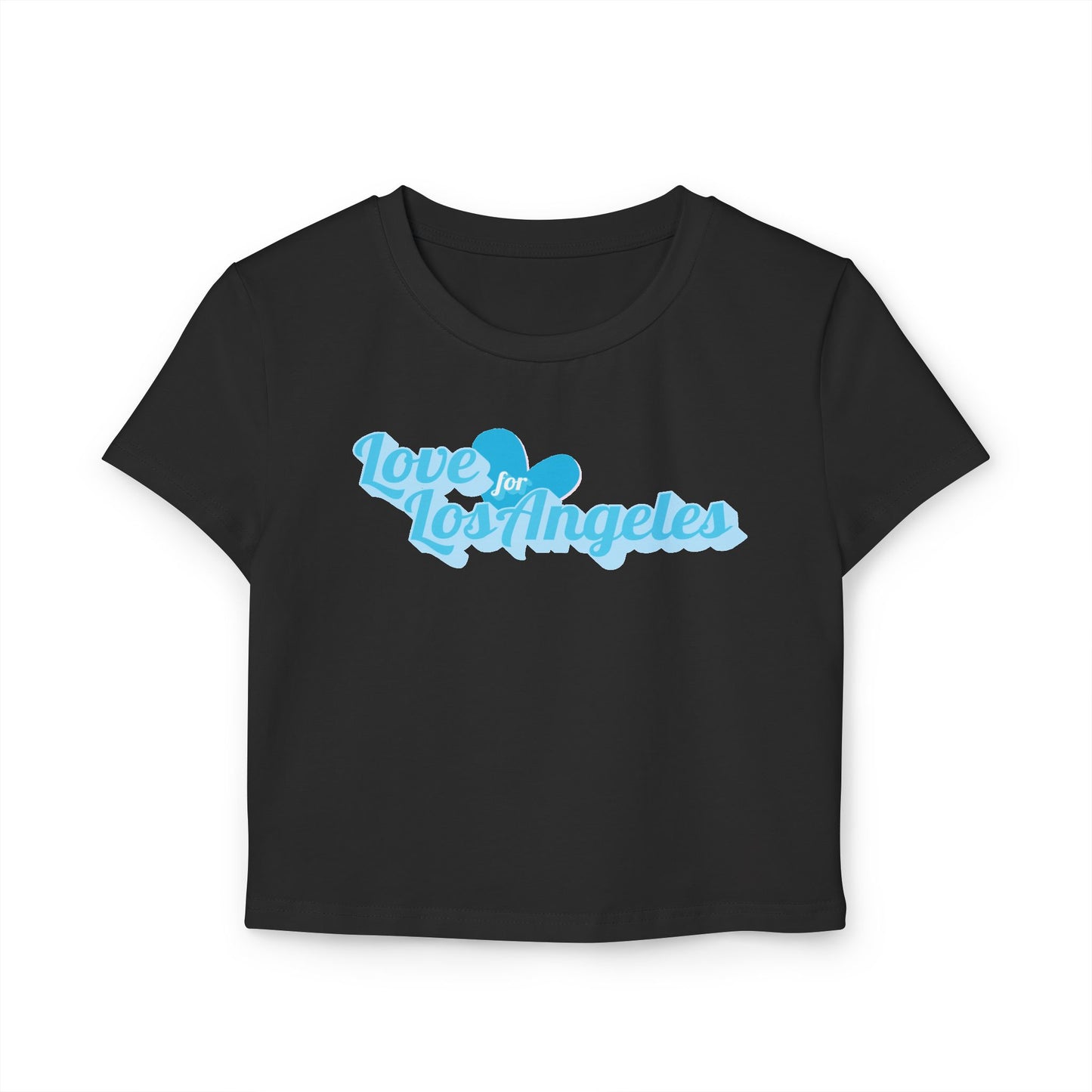Love for Los Angeles - Women's Baby Tee👕