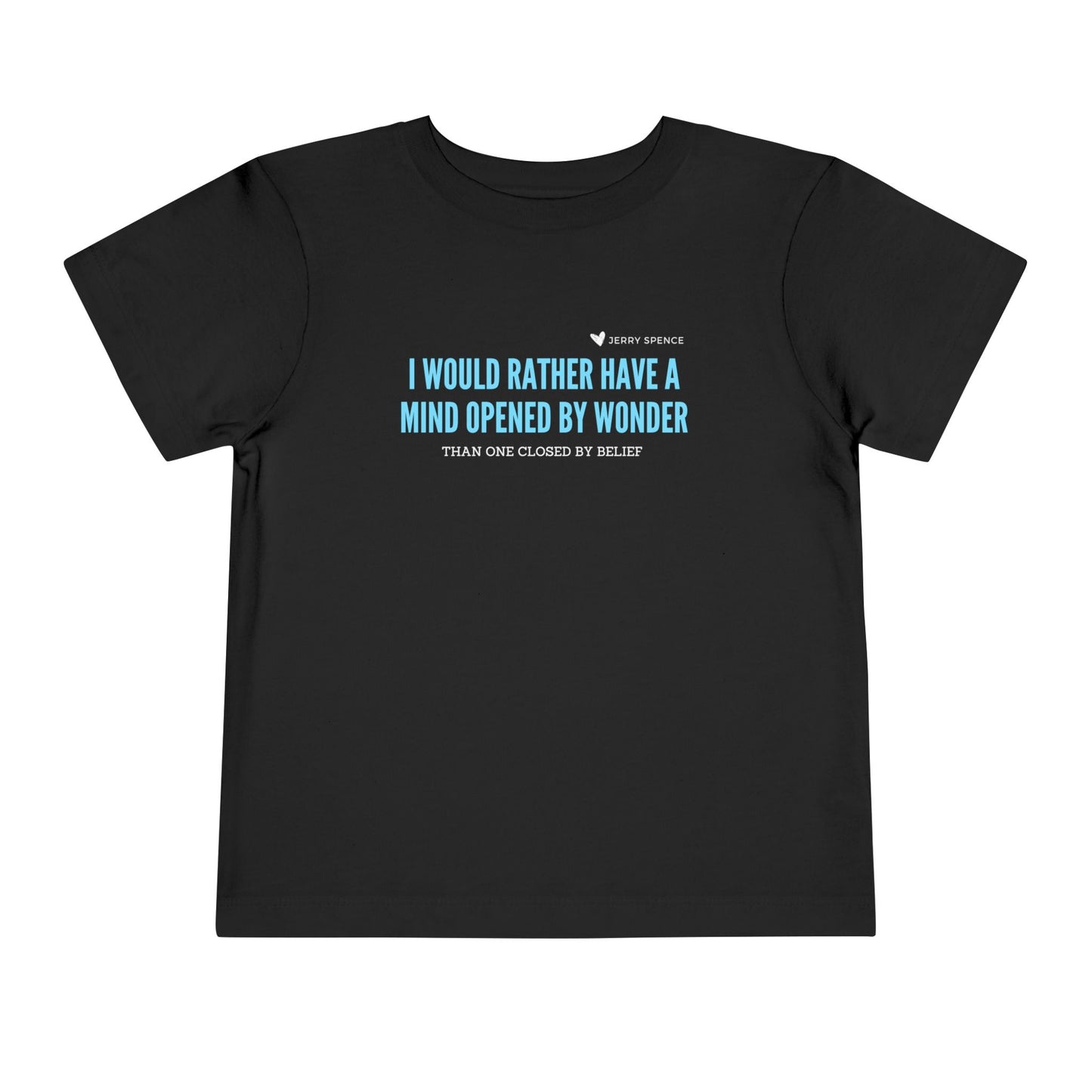 Mind Opened By Wonder - Unisex Toddler/Kid - Front Print on Light & Dark Tees👕
