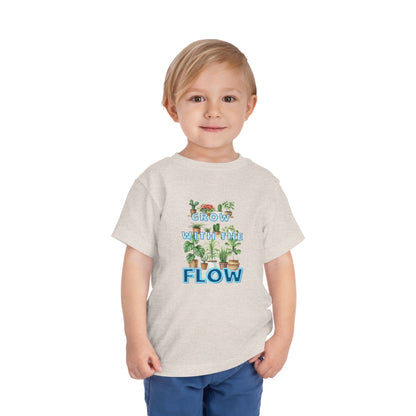 Grow With The Flow - Unisex Toddler/Kid - Front & Back Print on Light & Dark Tees👕