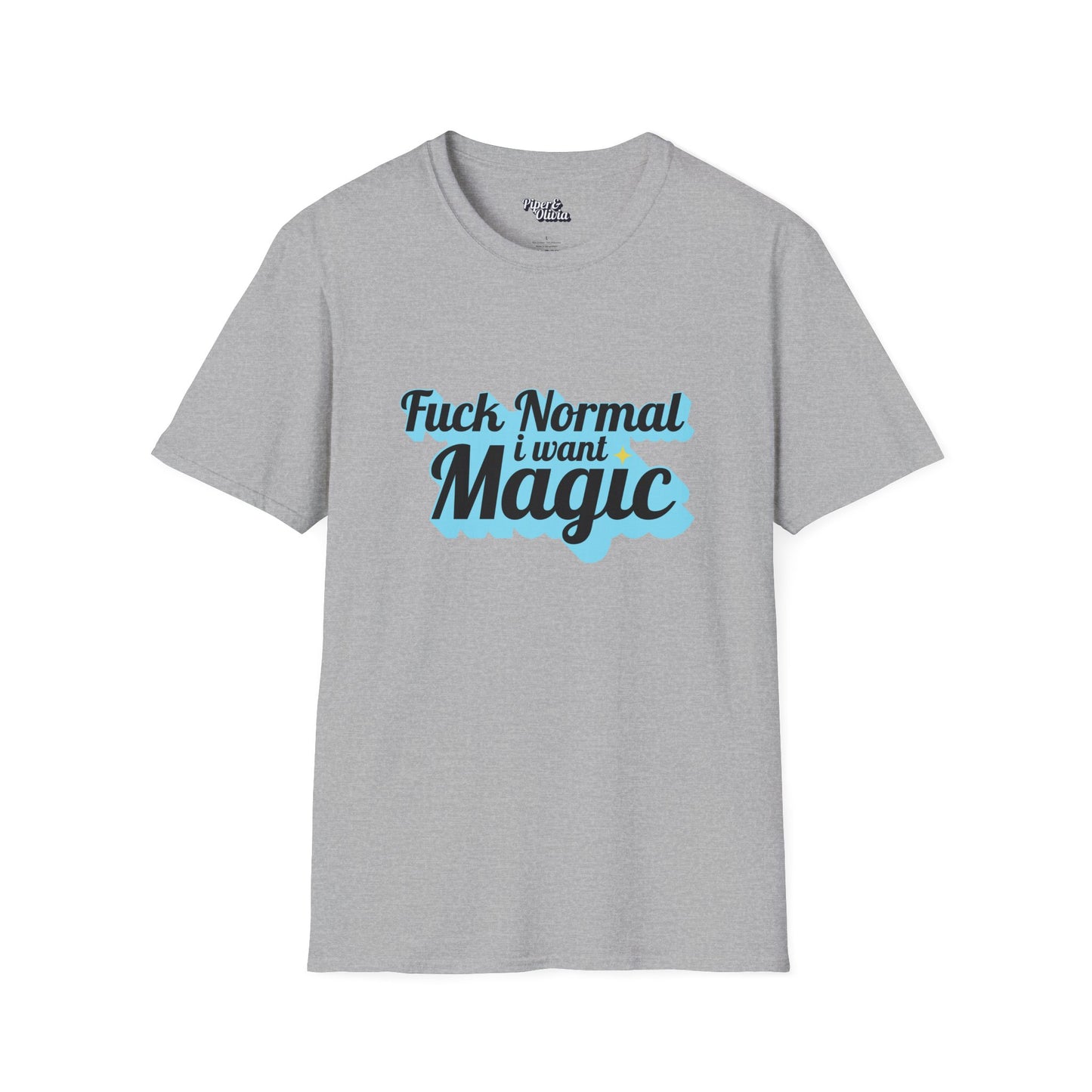 F Normal - Unisex - On Dark and Light Colored Tee👕