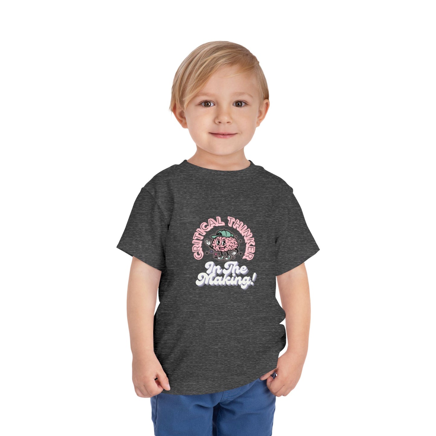 In The Making - Toddler - Front Print on Light & Dark Tees👕