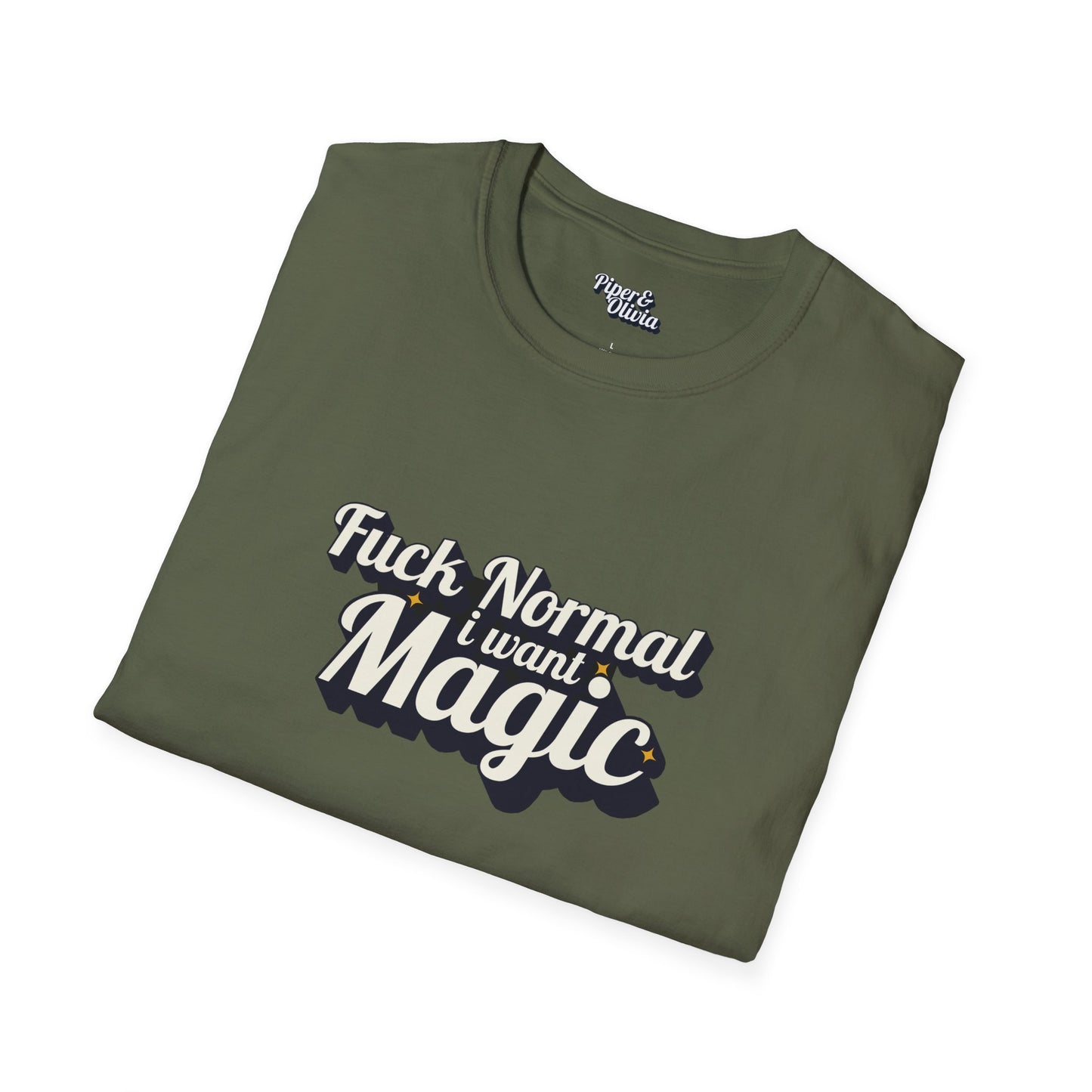 I Want Magic Bold - Unisex - On Dark and Light Colored Tee👕