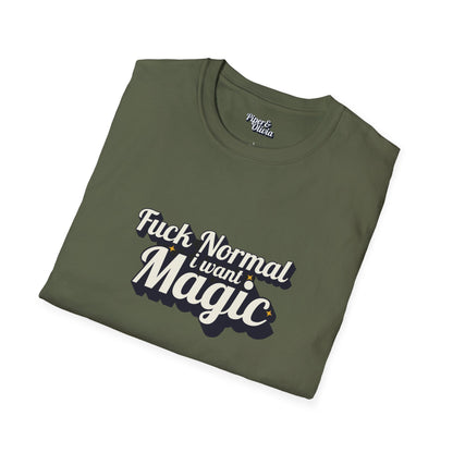 I Want Magic Bold - Unisex - On Dark and Light Colored Tee👕