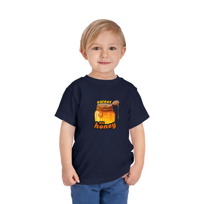 Sweet As Honey - Unisex Toddler/Kid - Front Print on Light & Dark Tees👕