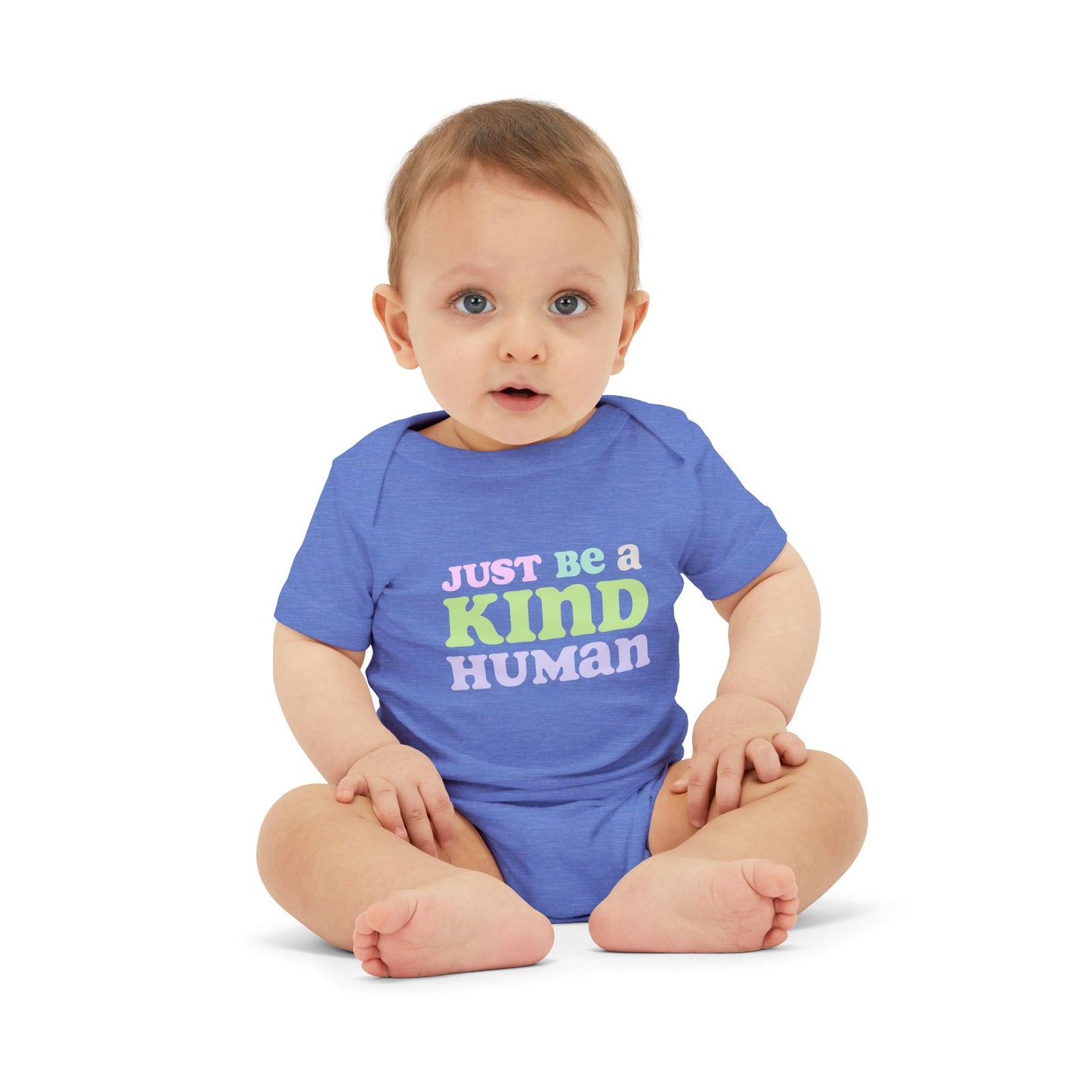 Kind Human - Unisex Baby - on Light & Dark Onsies👕