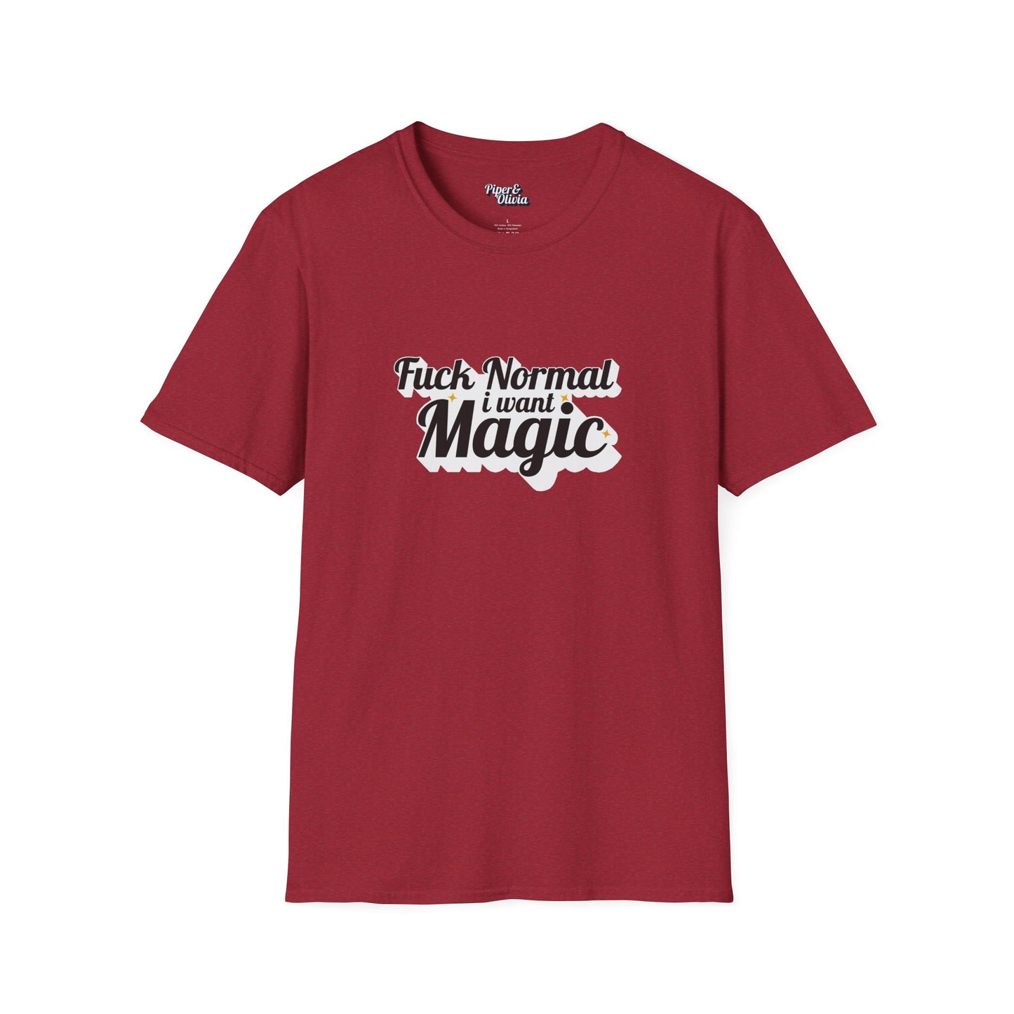I Want Magic Bold - Unisex - On Dark and Light Colored Tee👕