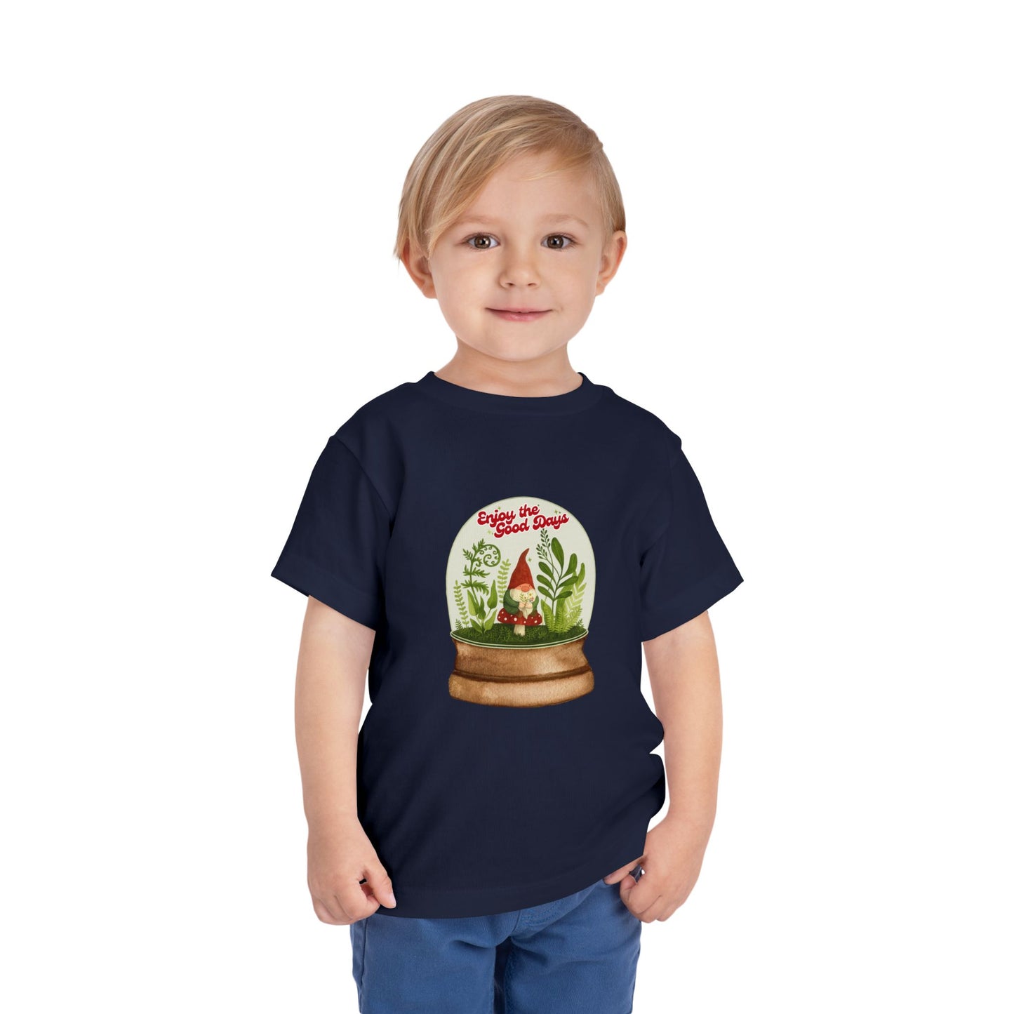 Happy Place - Toddler Unisex - Front Print on Light & Dark Tees👕