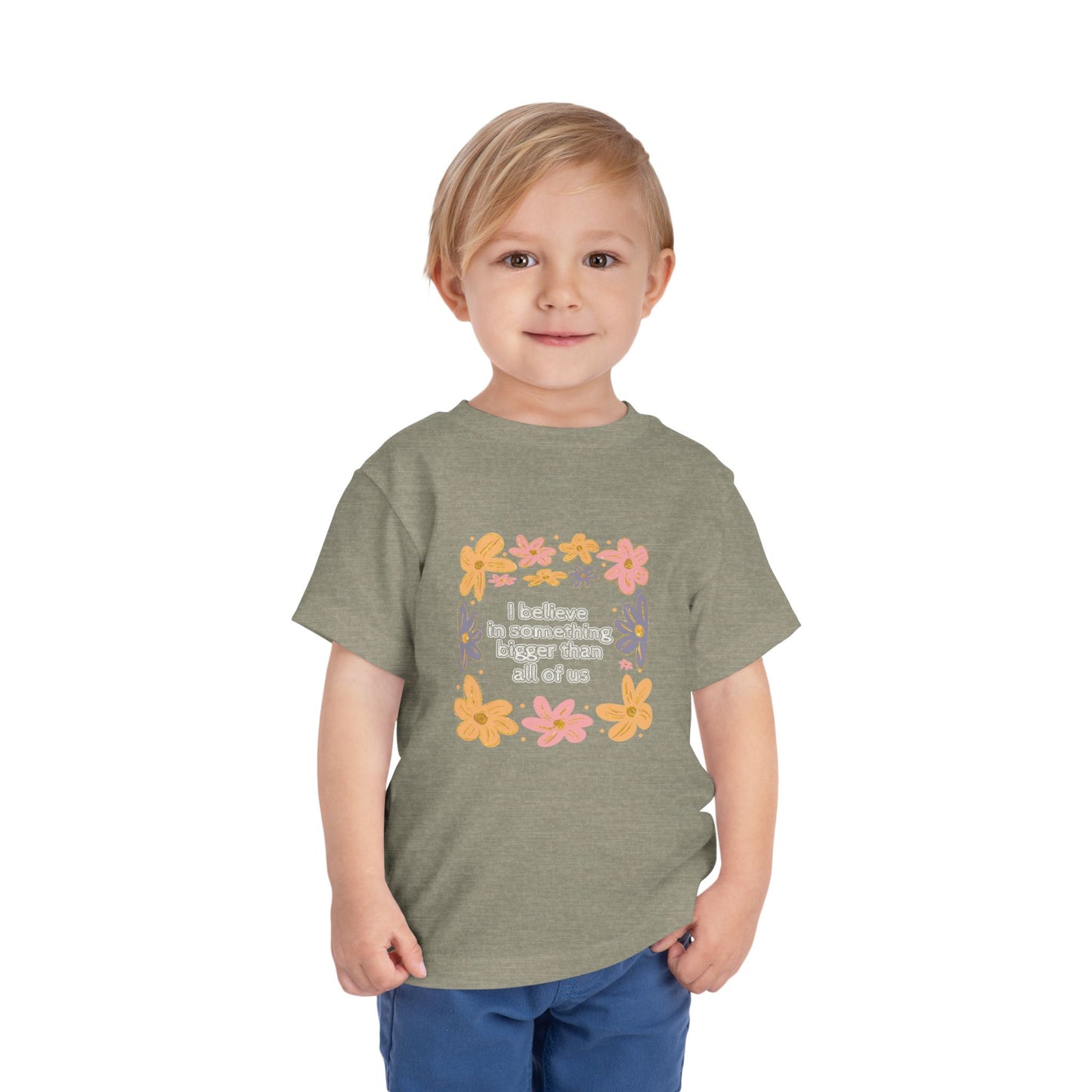 Bigger Than All Of Us - Unisex Toddler/Kid - Front Print on Light & Dark Tees👕