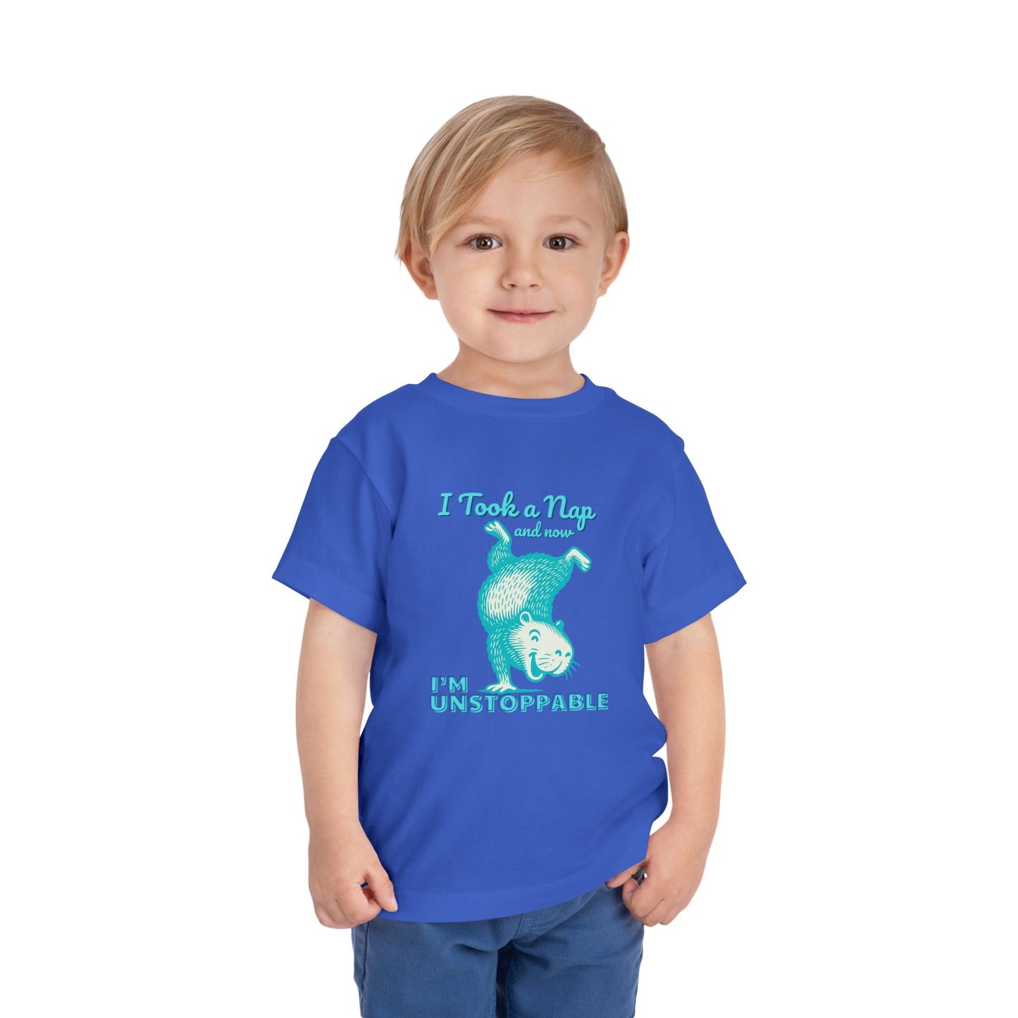 Unstoppable - Unisex Toddler/Kid - Front  Print on Light & Dark Tees 👕