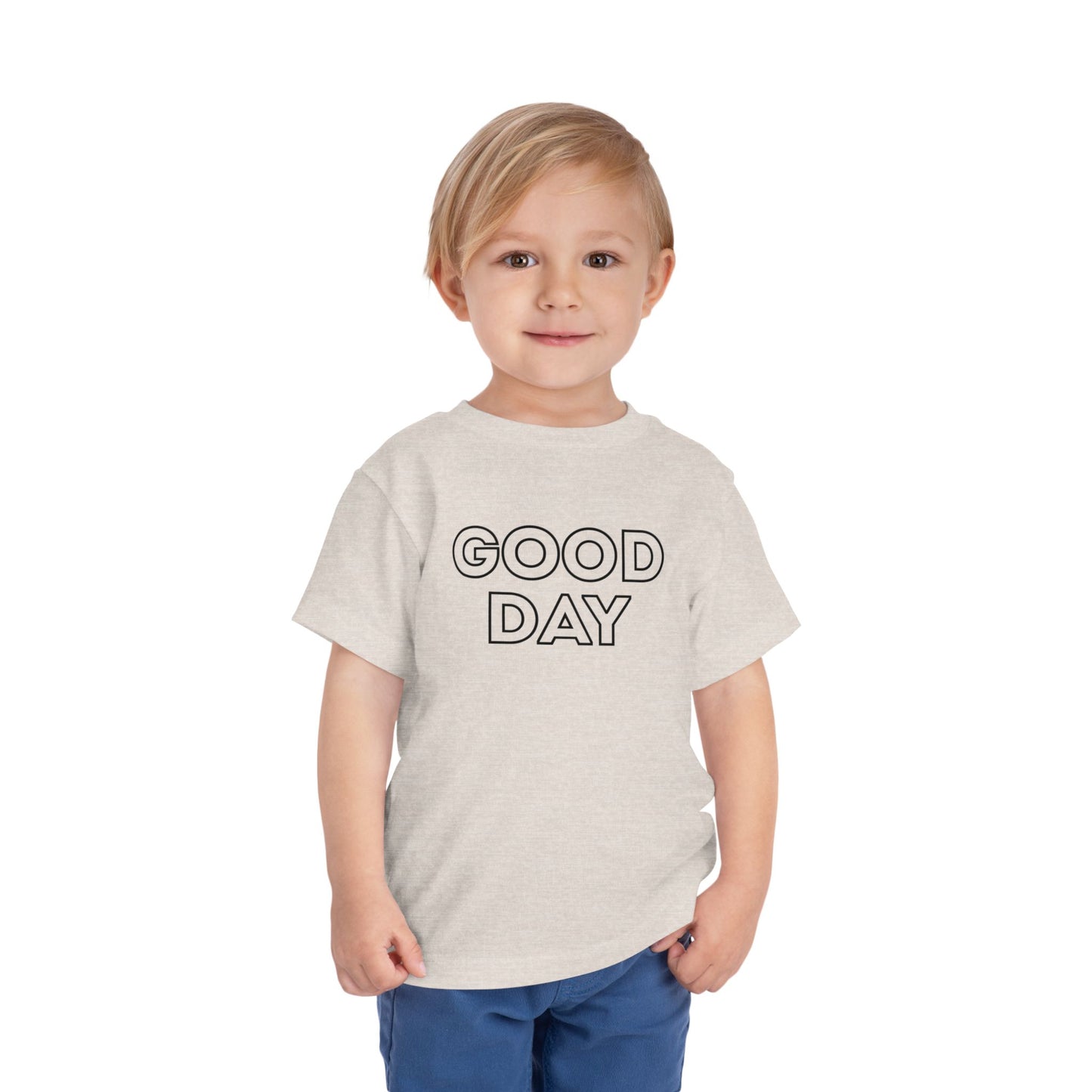 Good Day - Unisex Toddler/Kid - Front Print on Light & Dark Tees👕
