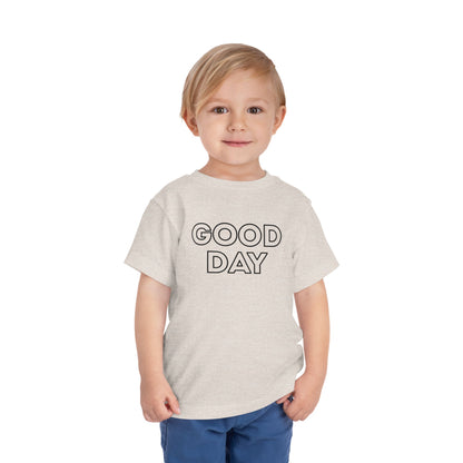 Good Day - Unisex Toddler/Kid - Front Print on Light & Dark Tees👕