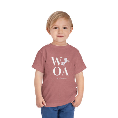WHOA - Unisex Toddler/Kid - Front Print on Light & Dark Tees👕