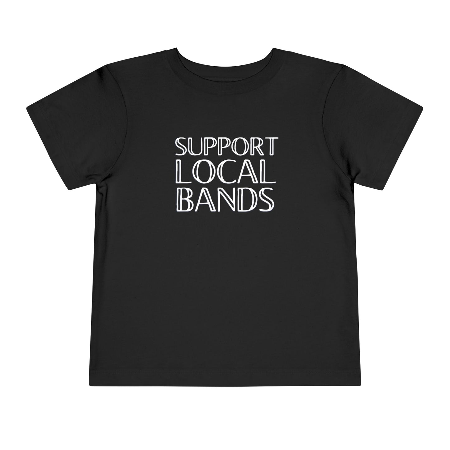 Support Local Bands - Unisex Toddler/Kid - Front Print on Light & Dark Tees👕