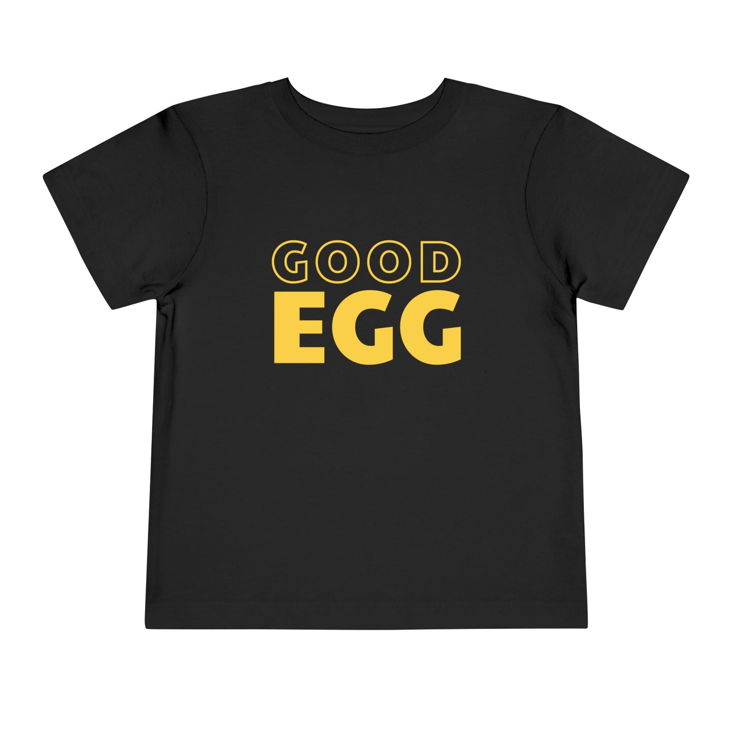 Good Egg - Unisex Toddler/Kid - Front  Back Print on Light & Dark Tees 👕