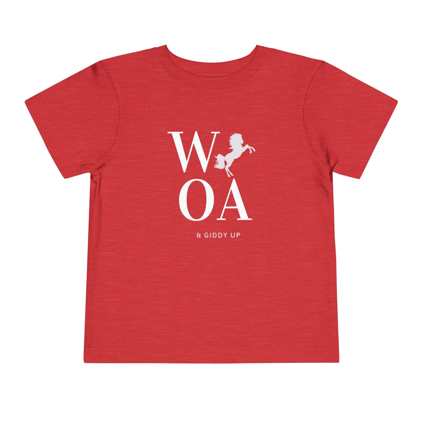 WHOA - Unisex Toddler/Kid - Front Print on Light & Dark Tees👕