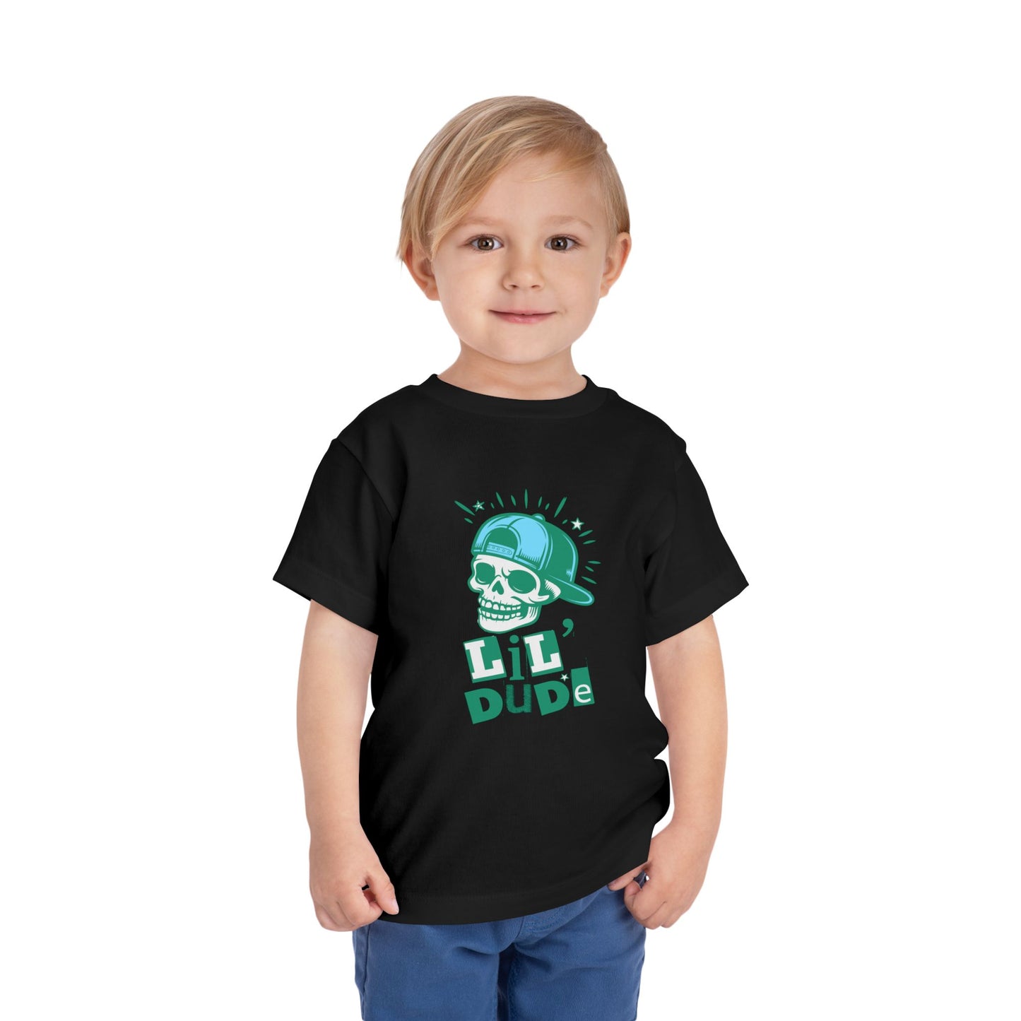 Lil' Dude - Unisex Toddler/Kid - Front  Print on Light & Dark Tees 👕
