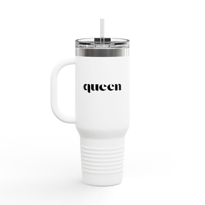 Queen Keeping Everyone Alive - Insulated Travel Mug