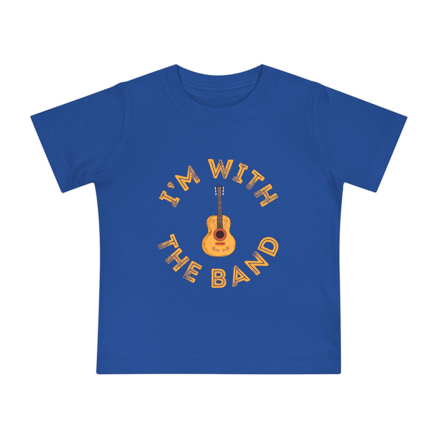 With The Band - Unisex Baby/Toddler - on Light & Dark Tees👕