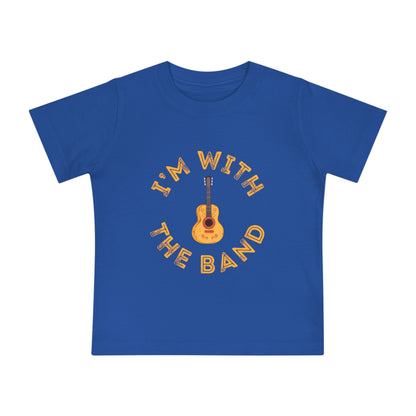 With The Band - Unisex Baby/Toddler - on Light & Dark Tees👕