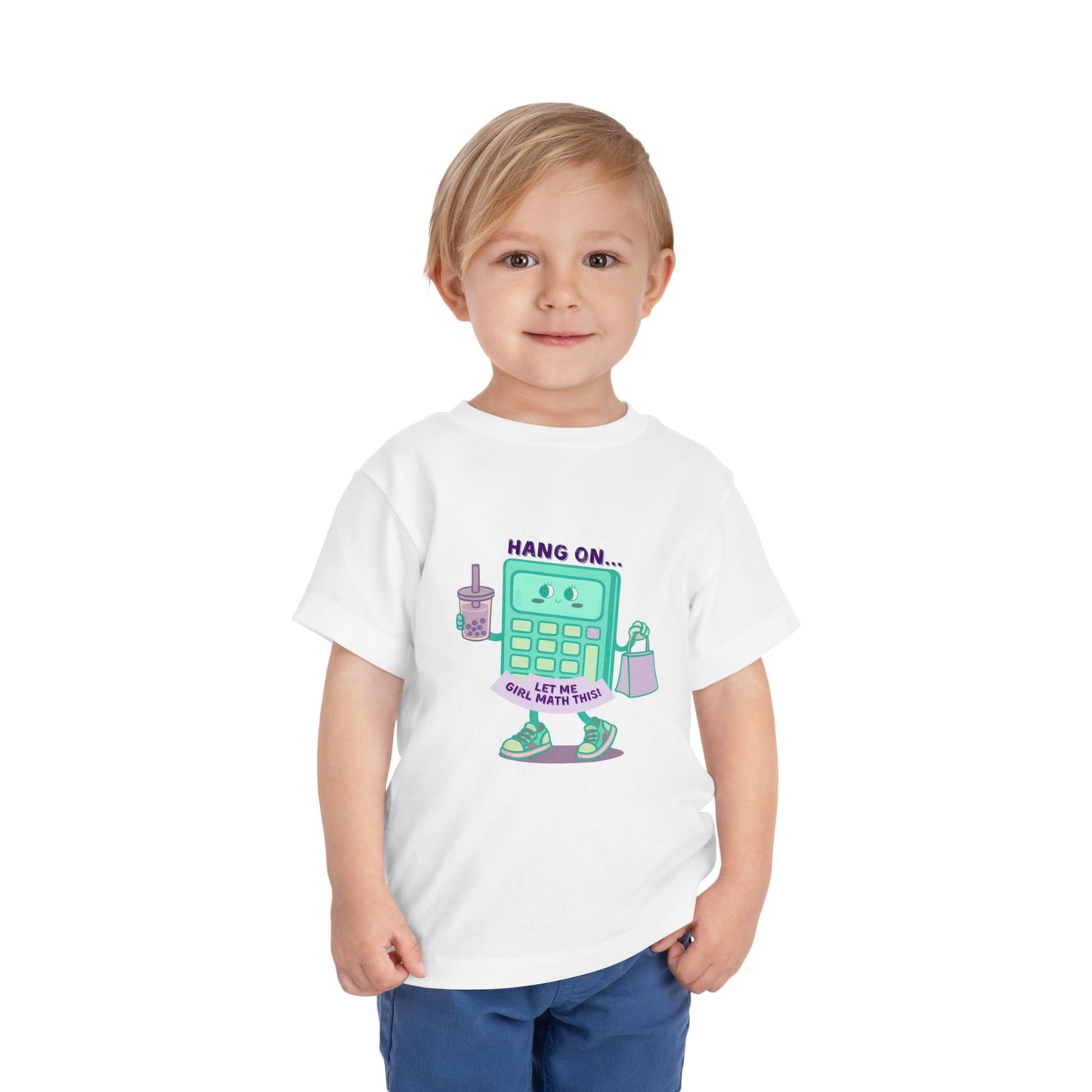 Girl Math - Unisex Toddler/Kid - Front Print on Light & Dark Tees 👕